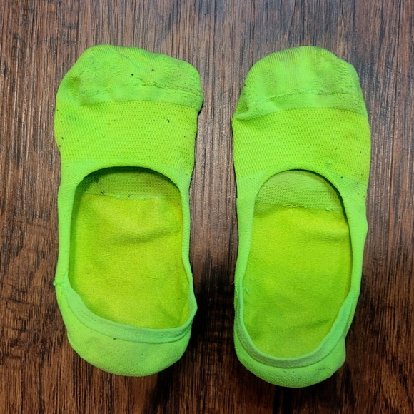 Shoes Worn Green No Show Socks Poshmark